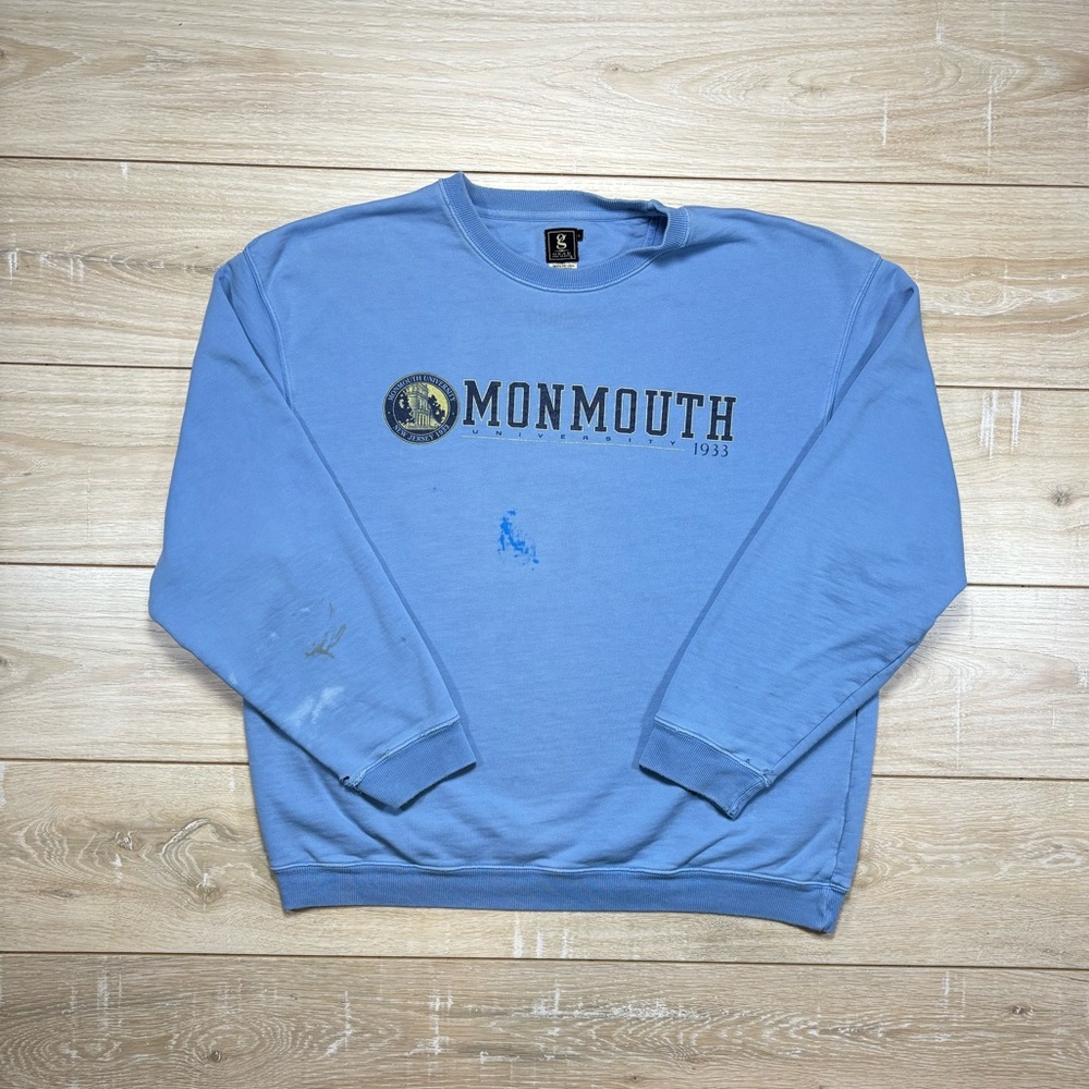 Vintage 90s MonMouth University sweatshirt | Size L